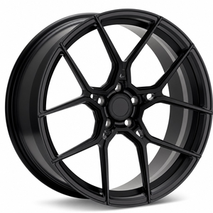 Rines Forjados Personalizados 6061-T6 Estilo FF10 en Negro Satinado para BMW M5 F90 <span class=keywords><strong>M8</strong></span> para Audi RS4 RS5 para Mustang S550 - Product Image 1