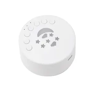 New Sound White Noise Machine Rechargeable Baby Sleep Machine Mini Sleeping Aid Speaker Portable Sleep Sound Baby