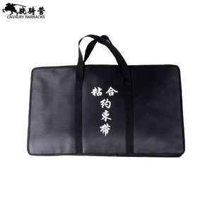 Correas de sujeción adhesivas Cavalry Barracks de nylon negro para uso de seguridad - Product Image 3