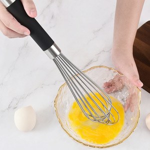 Outils de cuisine durables de luxe fouet ménager en acier inoxydable batteur à œufs de crème pour la cuisine - Product Image 5