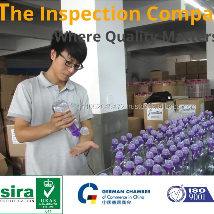 Tumbler Third Party Inspection in China / Quality Control Services