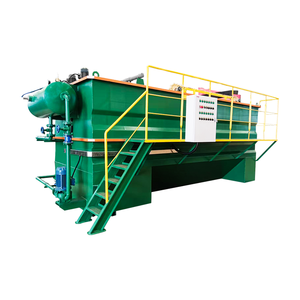 Machine de prétraitement par flottation à air dissous 1-200 m³/h, unité de prétraitement des eaux usées pour eaux huileuses avec élimination des solides en suspension - Product Image 1