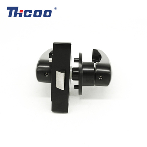 Caravan RV Toilet Washroom Bathroom Bed Room Matte <strong>Black</strong> <strong>Door</strong> Accessories Metal Handle <strong>Knob</strong> Lever Locks - Product Image 6