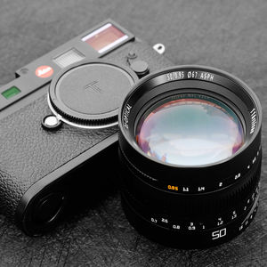 TTArtisan 50mm F0.95 RED Objectif à mise au point manuelle plein format pour appareils photo <span class=keywords><strong>Leica</strong></span> à monture M comme <span class=keywords><strong>Leica</strong></span> M-M <span class=keywords><strong>M240</strong></span> M3 M6 M7 M8 M9 M9p M10 M262 - Product Image 2