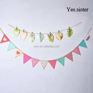 Баннер-гирлянда Yes.Sister Small Mini для декора стен, для улицы, вечеринок, дней рождений, к школе, на Рождество, для детской комнаты, для празднования рождения ребенка - Product Image 5