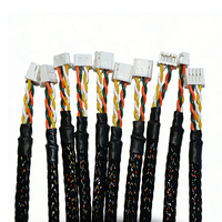 Produsen Profesional Menyediakan Kabel Elektronik PVC 1.0mm 1.25mm 1.5mm 2.0 2.54mm 2/3/4/5/6 Pin 12-28AWG Perakitan Kabel Harness