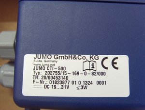 Capteur de conductivité inductive et de température JUMO CTI-500 pour le traitement de l'eau, l'industrie chimique, IP67 - Product Image 4
