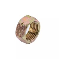 Ultra ringan kecil Hex halus benang Jam tipis mur Jam baja mur mobil balap