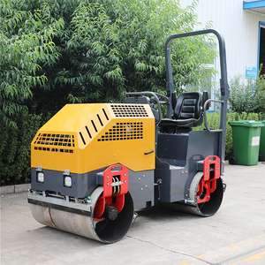 Miễn phí vận chuyển đôi trống đường lăn máy 5 tấn giá tốt nhất đường mượt mà hơn các loại Xây Dựng Con lăn chức năng của con lăn - Product Image 3