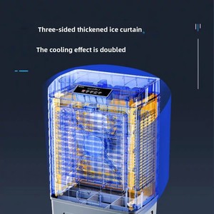 Ventilador de Aire Acondicionado de Alta Potencia de 16M 1100W con Alimentación CA, Humidificador, Eliminación de Polvo, 70dB, Uso Doméstico, Comercial e Industrial - Product Image 4