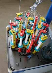 Mô Hình Mini Một Đầu 16 Cọc Sợi Polypropylene/Cotton Máy Bện Dây Ren - Product Image 3