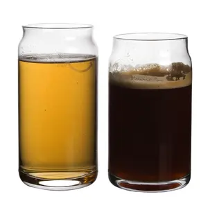 Kişiselleştirilmiş farklı boyut bira şekilli cam bira bardağı doğum günü hediyeleri için