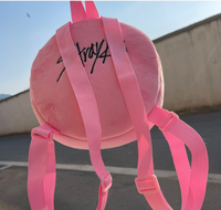 Sac à dos mini en peluche en gros avec le nom de Stray Kids sur le dos, sac d'école pour bébé, petit sac à bandoulière doux Kawaii, cadeau pour les fans de K-pop