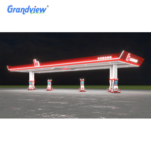 Panneau LED infrarouge manuel OEM pour station-service avec couleur personnalisée pour centre commercial et magasin de détail P4 Pump Topper - Product Image 5