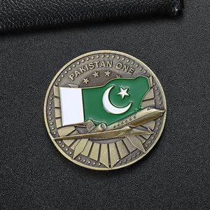 מפעל סין בהזמנה אישית מזכרות איחוד האמירויות הערב הסעודית יצרנית מטבעות זהב כסף אבץ סגסוגת אמייל אפוקסי מטבע אתגר מותאם אישית - Product Image 4