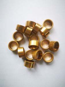 Bubuk metalurgi minyak penghenti minyak bertabur perunggu bantalan Bushing Blender pelumas sendiri kipas Juicer Motor bantalan busi - Product Image 3