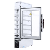 Chariot chauffant électrique commercial pour banquets, armoire de maintien au chaud en acier inoxydable à 5 niveaux, présentoir de buffet pour la restauration