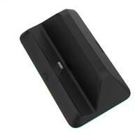 Base de charge portable LED RGB pour Switch 2, station de charge, jouez pendant la charge, plug-and-play, berceau de charge de voyage