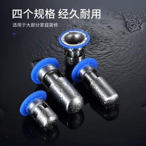 Noyau de drain en acier inoxydable SS304, cylindrique 84 mm, anti-odeur, installation facile, pour drain de sol de salle de bain - Product Image 3