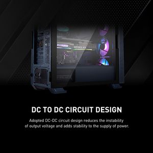 Alimentation électrique MSI MAG A650BN non modulaire compacte <span class=keywords><strong>650W</strong></span>, <span class=keywords><strong>80</strong></span>+ <span class=keywords><strong>Bronze</strong></span>, ventilateur silencieux, conception PFC active, en stock - Product Image 3