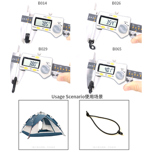 Accessori per cintura zaino Pom gancio in plastica - Product Image 5