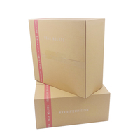 Boîte d'expédition en carton ondulé personnalisable en gros, emballage pour e-commerce