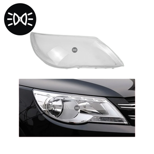 ZWENJIN pour Volkswagen VW <span class=keywords><strong>Tiguan</strong></span> 2009 2010 <span class=keywords><strong>2011</strong></span> 2012 Cache-phare avant Coque de lentille de phare Remplace l'abat-jour d'origine - Product Image 6