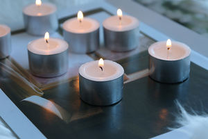 Velas Decorativas al por Mayor, Fábrica OEM, Velas de Cera de Soja Natural, Velas de Té al por Mayor, Más Baratas, 8 Horas de Duración, Sin Humo - Product Image 2