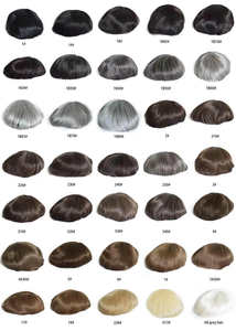 JiffyHair <strong>Tupe</strong> Hombre Cabello De Encaje Invisible Super Delgada Remisistemas De Reemplazo De Pelo Para Los Hombres Toupee - Product Image 6