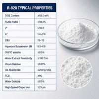 Pabrik Liangjiang Grosir Langsung Larutan Pelapis Cat Titanium Dioksida Rutil R920 Kelas Industri untuk Semen