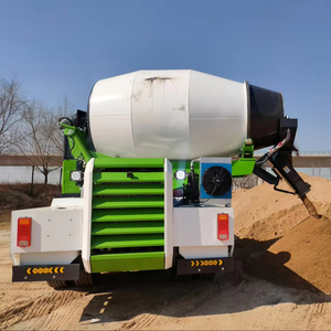 Camion malaxeur à béton mobile avec tambour de mélange de 1m3, 2m3, 3m3 - Product Image 1
