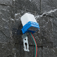 Utilisation en extérieur Capteur d'interrupteur photo AC Auto On/Off Photocellule Contrôle des lampadaires Détecte la lumière Lux Alimentation en tension 220-240V