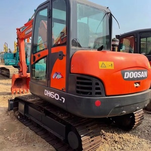 Used Doosan DH60-7 Mini Excavator with Isuzu Engine Motor & Pump 6000kg Machine Weight Original Korea Origin Shanghai China - Product Image 1