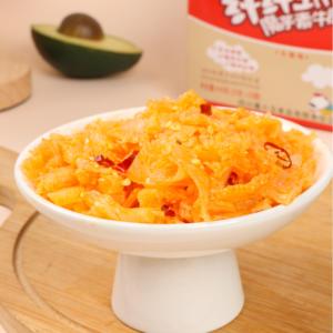 Snacks chinois épicés tendance certifiés Halal, prêts à consommer, tranches de tripe de konjac savoureuses et croustillantes en sachets - Product Image 4
