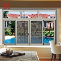 Tengying Fenêtre coulissante à rail unique de marque supérieure Fenêtres en aluminium à revêtement en poudre blanche au design moderne pour alliage d'aluminium fait maison