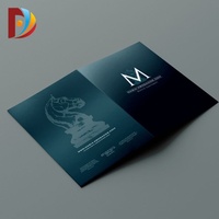 Carpeta de Presentación Personalizada A4 con 2 Bolsillos, Acabado Mate, para la Escuela, Negocios o Organización de Documentos
