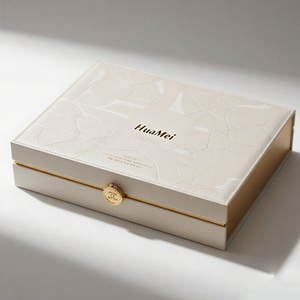 Cá Nhân Tùy Chỉnh Matte Trắng Sang Trọng Cứng Nhắc Bao Bì Các Tông Hộp Thiên Đàng Và Trái Đất Bìa Hộp Quà Tặng Cho Doanh Nghiệp Nhỏ - Product Image 3
