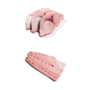 Pez espada al por mayor salvaje capturado pescado congelado cabeza vientre filete toda la piel redonda en lomo - Product Image 3