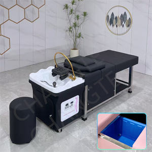 Neues Thai <span class=keywords><strong>Massage</strong></span> Shampoo Bett mit 90L Heiz wassertank Gesichts Wimpern <span class=keywords><strong>Massage</strong></span> tisch Kein Sanitär kopf Wasser therapie Shampoo Bett - Product Image 1