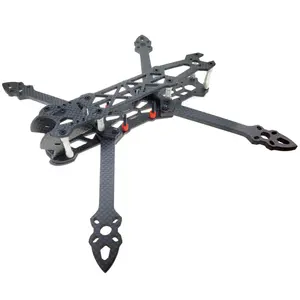 RC MAK4 5 inç 225mm 4 aks karbon Fiber çerçeve raf RC DIY yarış Quadcopter Quadcopter FPV Drone parçaları için