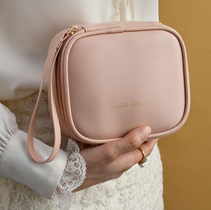 Bolsa de cosméticos, bolsa de maquillaje portátil, impermeable, organizador de maquillaje de mano, elegante, nuevo estilo, bolsa multifuncional, bolsa de diseñador - Product Image 4