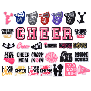 Phổ biến màu hồng cổ vũ quyến rũ giày cổ vũ quyến rũ giày cho Bán buôn phụ kiện giày cổ vũ làm tắc nghẽn quyến rũ - Product Image 5