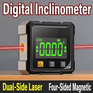 Inclinomètre numérique <span class=keywords><strong>laser</strong></span> intelligent, règle d'inclinaison magnétique, jauge d'angle, mesureur de <span class=keywords><strong>pente</strong></span>, rapporteur de niveau haute précision, fabriqué en Chine - Product Image 6