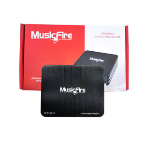 Amplificateur numérique 4 canaux MusicFire MF-60.4, processeur audio Android, amplificateur de voiture - Product Image 1