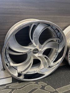 Jantes en alliage forgé chromées concaves 2 pièces 20 22 24 26 pouces, jantes chromées US Hub Wheels à lèvres profondes 5 6 trous pour Chevrolet Silverado - Product Image 6