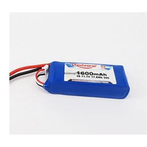 Batería <span class=keywords><strong>Redzone</strong></span> Lipo 30C 1600mAh 11.1V 3S/4S/5S/6S/8S, Accesorio de Alta Potencia para Drones - Product Image 3