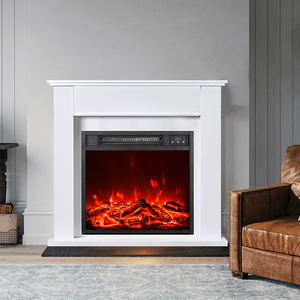 Nouveau <span class=keywords><strong>Chauffage</strong></span> Mural Décoratif Fixe Effet Flamme de Bûches Électrique 1500W - Product Image 2