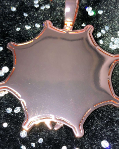 Pendentif de charme en moissanite taille émeraude en argent sterling 925 sur mesure, qualité supérieure, style de créateur, bijoux hip-hop - Product Image 3