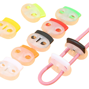 Bonne qualité printemps cochon nez en plastique cloche serrer ensemble de réglage élastique à travers la corde de traction Butto - Product Image 1