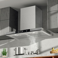 Hotte de cuisson électrique en T, en acier inoxydable, avec contrôle Push, appareil ménager et de cuisine